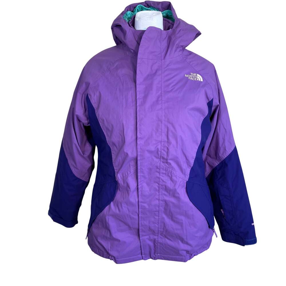 The North Face Girls Sz L (14-16) Kira Triclimate Jacket Purple 3-in-1